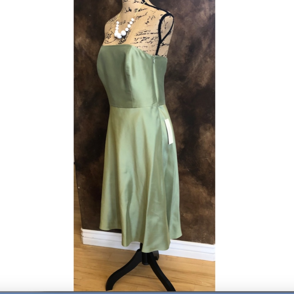 NWT Ann Taylor Prom Dress Strapless Silk Wedding - Picture 5 of 8